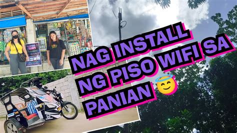 Installation of Piso Wifi at Brgy. Balogo, Balangkayan E. Samar.